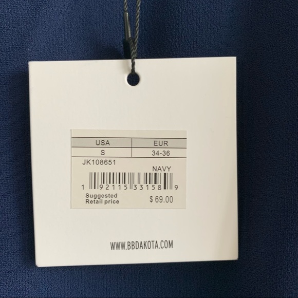 JACK BB Dakota SHIFTED AND TALENTED DRESS navy - Picture 11 of 16